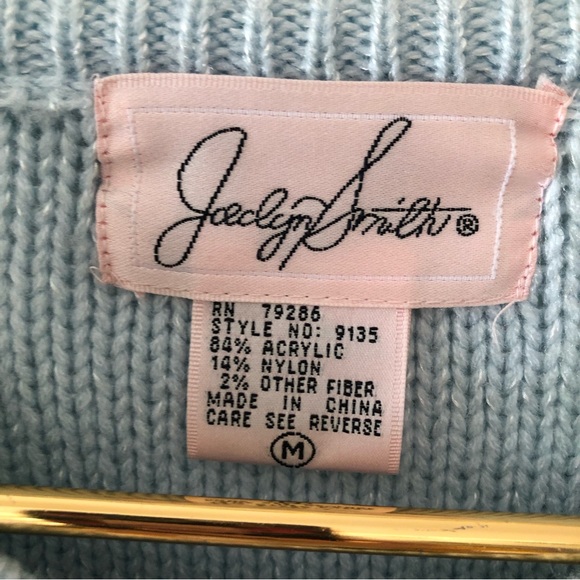 True Vintage Knit embroidered Sweater - Picture 9 of 9